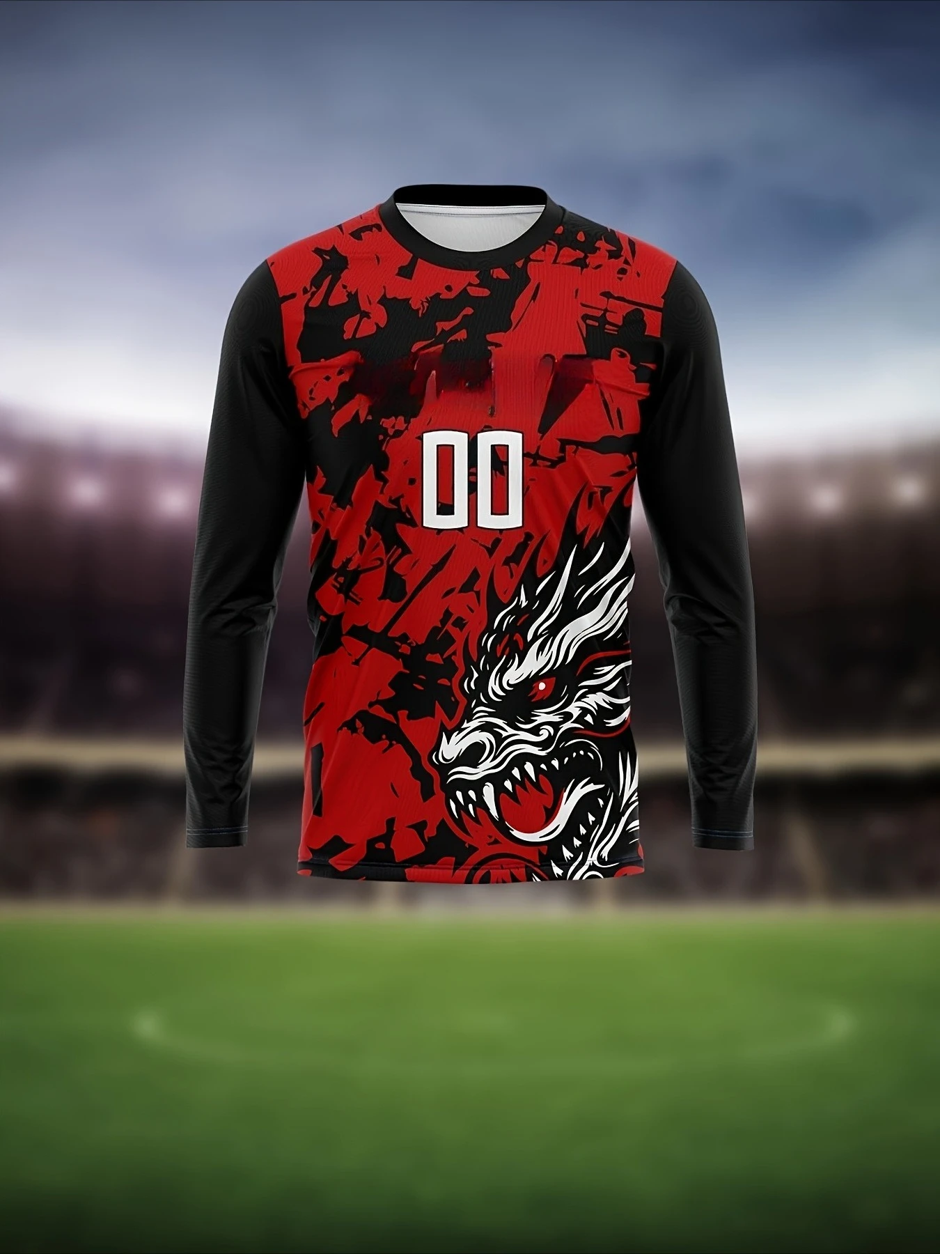 

Crew Neck Design for Team Training, Casual Wear & Outdoor Activities, All-Season Comfort, Sports Jersey, Durable Sportswear