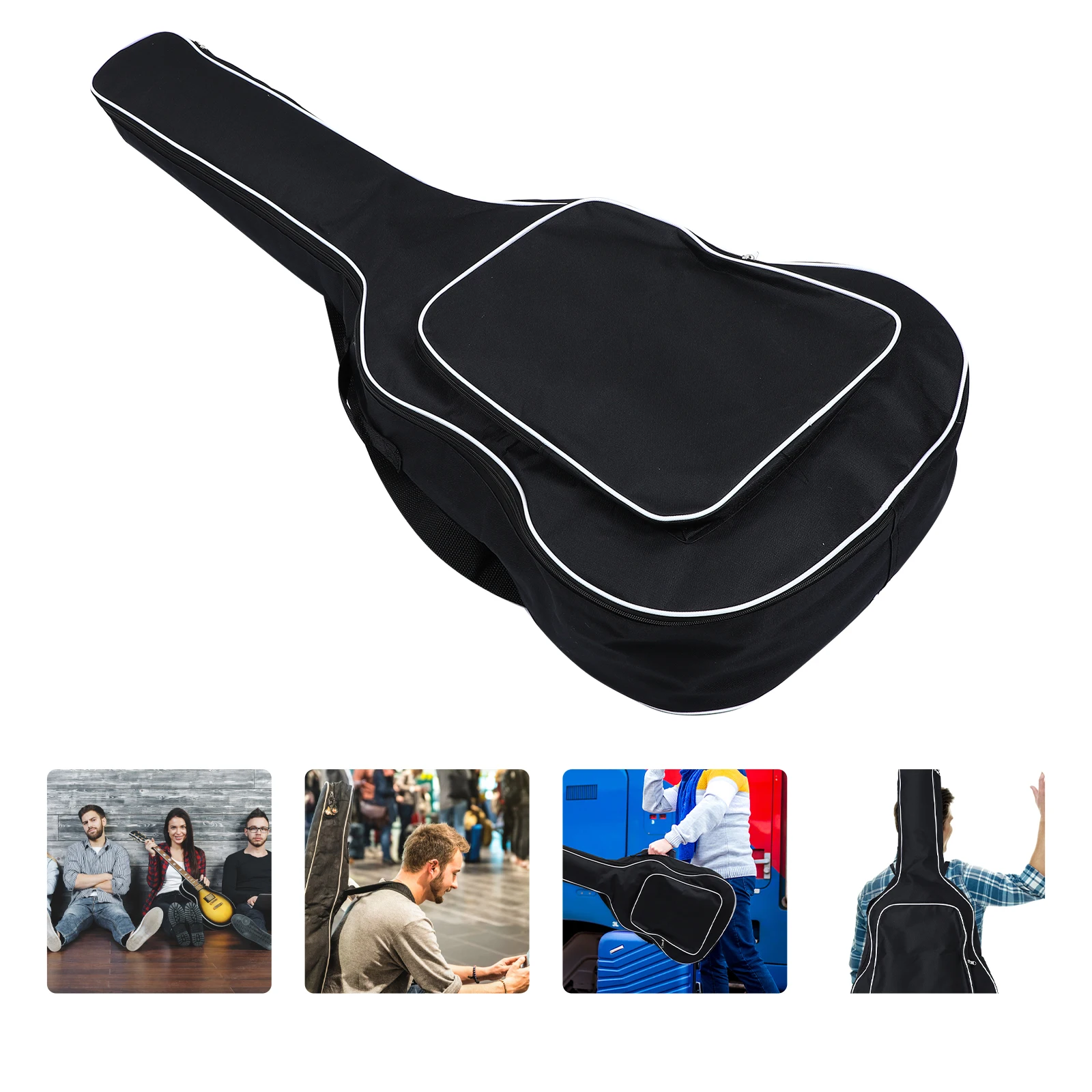 

40 /41 Guitar Bag Waterproof Soft Case for Electric Backpack Guitarcase Acoustic Ballad Cover