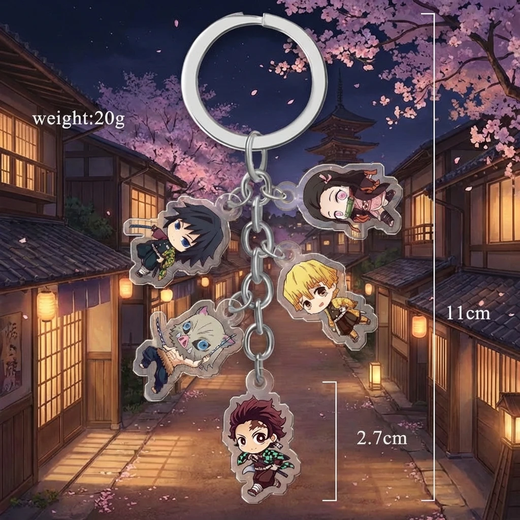 

Акриловые брелоки «Истребитель демонов»: прозрачные подвески, прямые поставки от производителя, различные стили, оптовая продажа, индивидуальный заказ