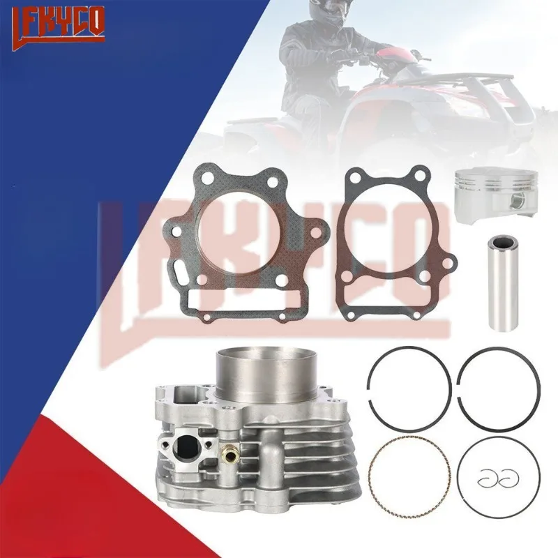 

80mm STD Bore Motorcycle Cylinder Kit 300CC Motor for Honda TRX300EX Sportrax 300 2X4 Piston Rings Tool Gasket Set Engine Parts