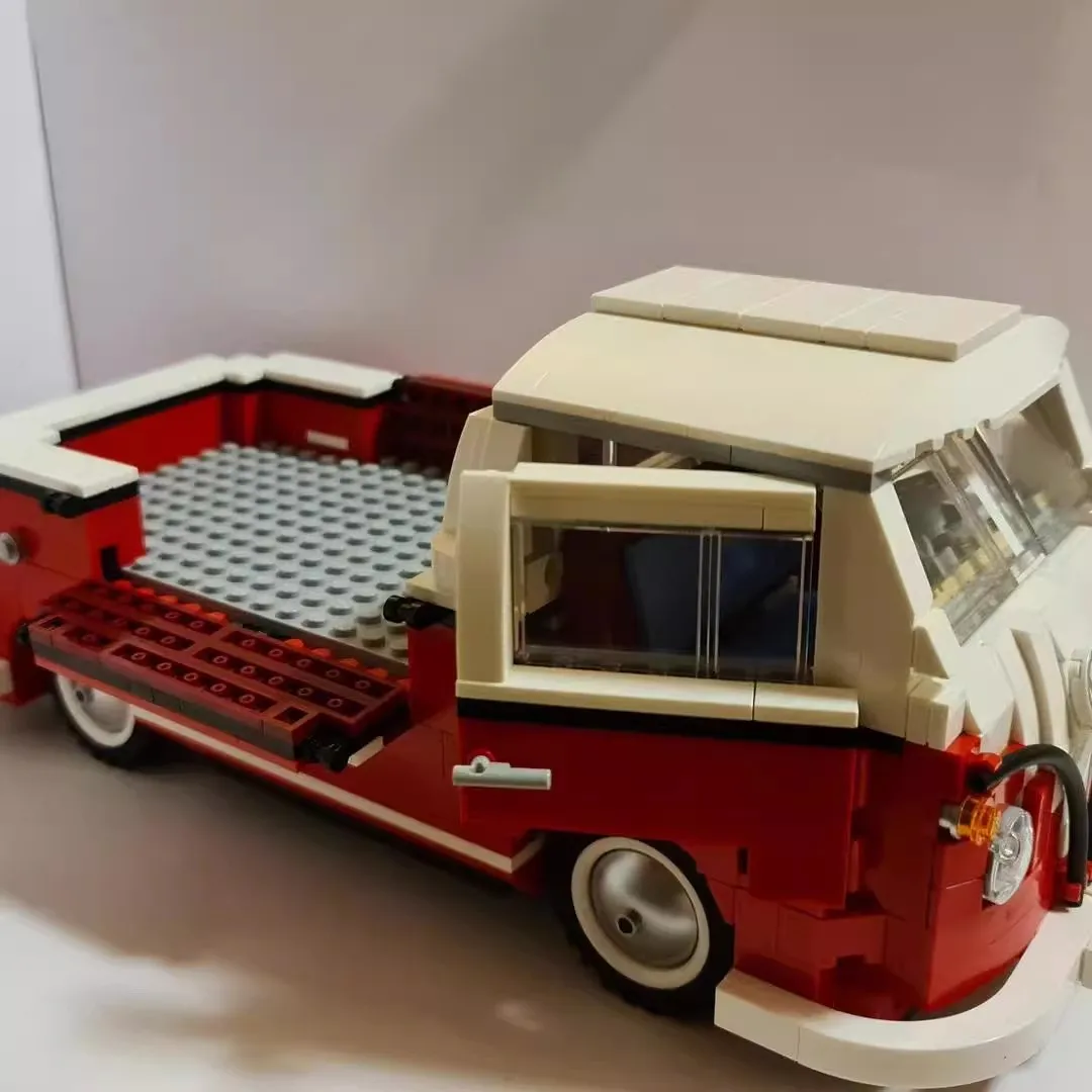 MOC ピックアップ トラック クリエイティブ パズル ビルディング ブロック モデルのおもちゃ