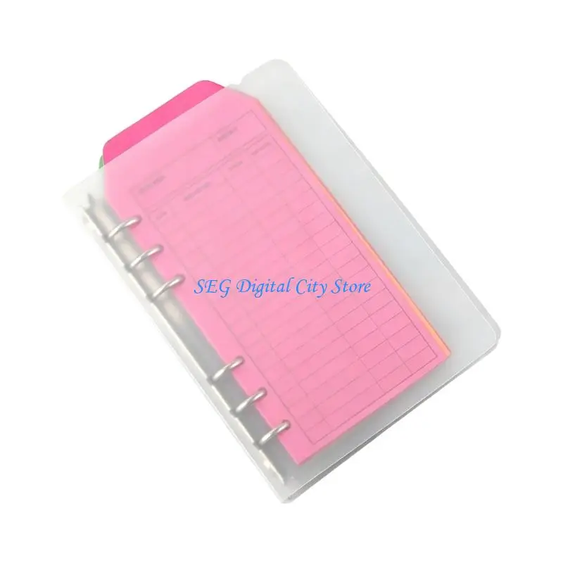 

U75B Budget envelope set with binder, 12 colors 12 sheets with slap, budget envelopes, monthly allowance bags, for family
