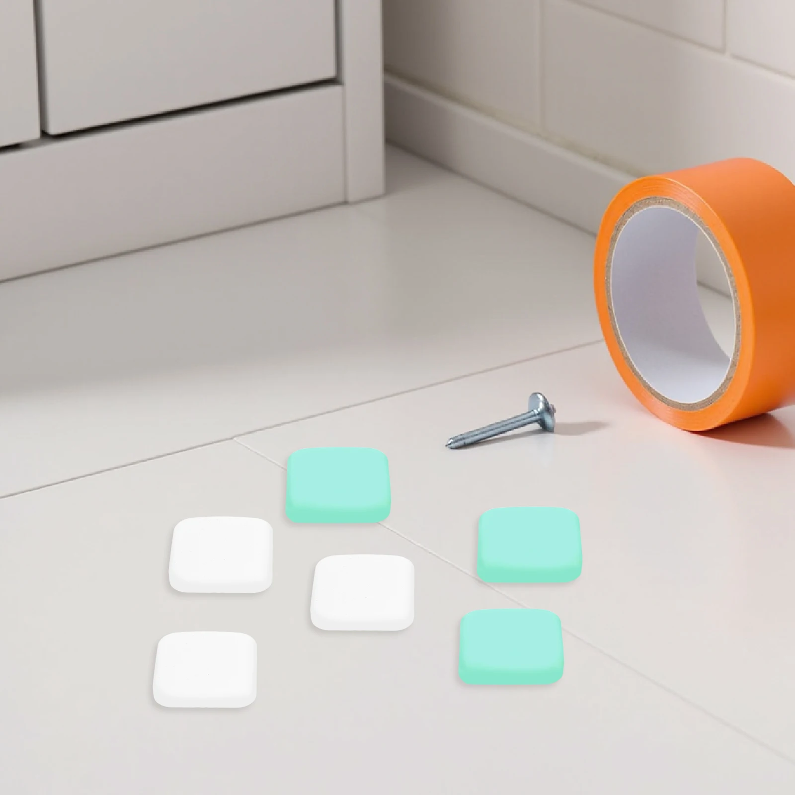 

16pcs Silicone Bumpers Handle Cushion Pads Noise Dampening Wall Protectors Self Adhesive Anti Collision Door Knob Guards Heavy