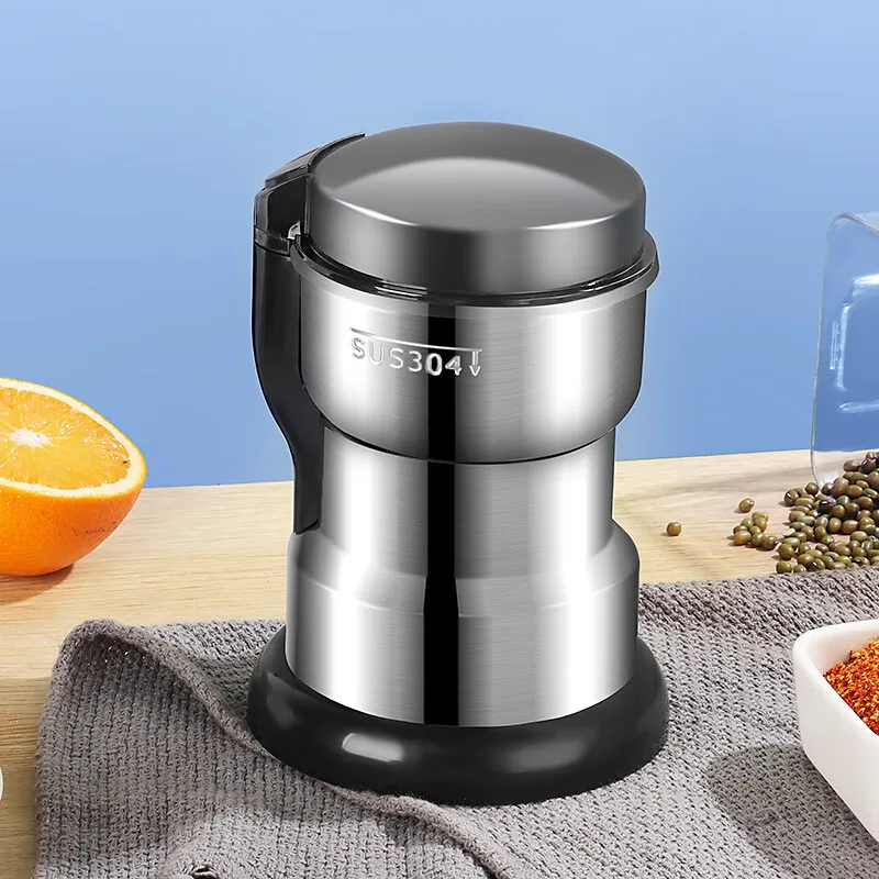 

304 Stainless Steel Pulverizer Household Pulverizer Pulverizer Grinder 200g Capacity