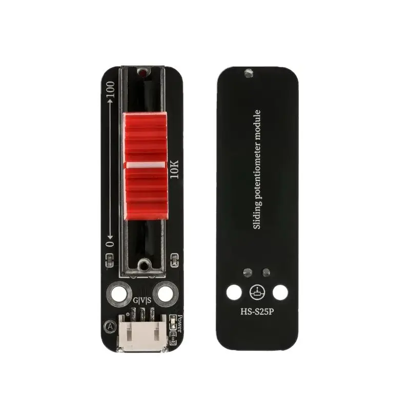 Dual analog potentiometer module sliding potentiometer electronic building block sliding adjustable resistor- PH2.0 interface