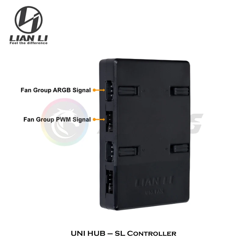 Lian Li SL 120 140 V1 Fan Controller, Uni Hub SL-Con Can Support Controling Up To 16 Fan