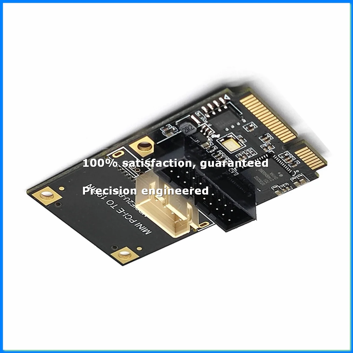 Mini PCIE to 19Pin 2Port USB3.0 Adapter Expansion Card Riser Mini PCI Express to USB 3.0 5Gbps Converter Board-A28R