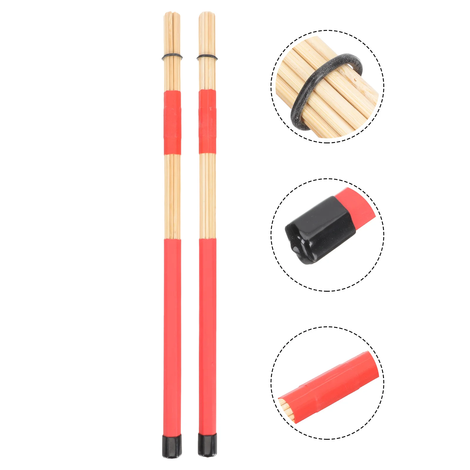 

1Pair Drum Stick Professional Craftsmanship Wooden Percussion Instrument Practical Durable Universal Drum Accessory