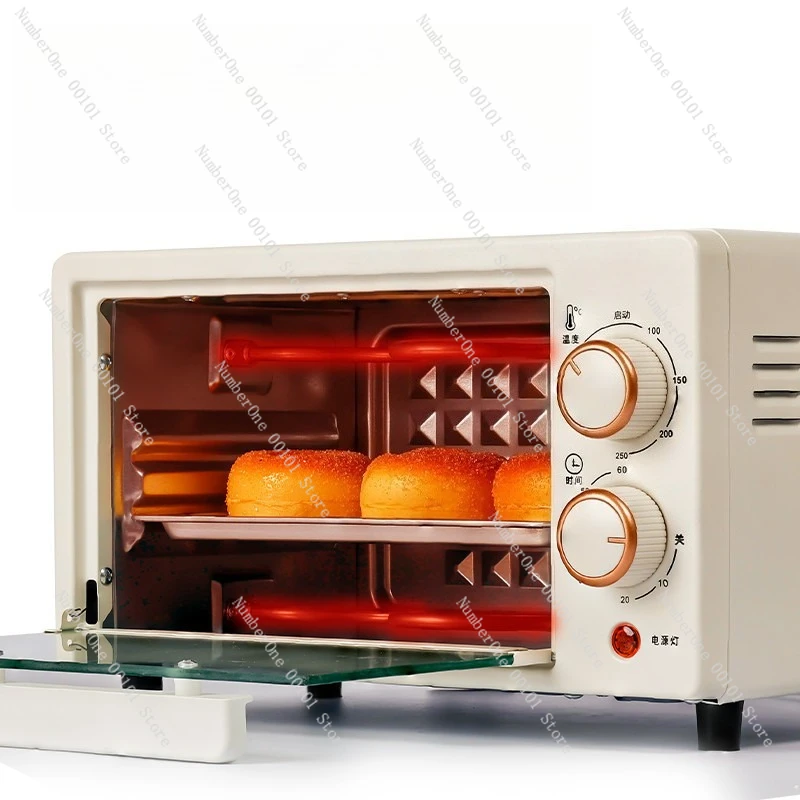 فرن الميكروويف، مروحة صغيرة منزلية، فرن ذو سعة صغيرة، يمكن لشخص واحد تسخين الوجبات بسرعة #2