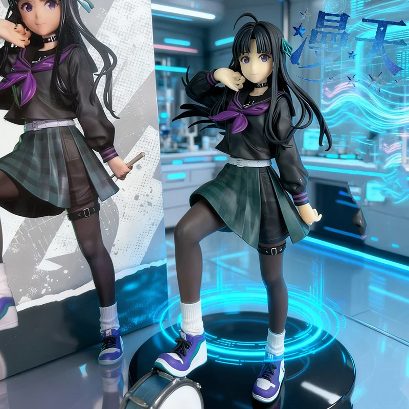 Figura de Anime de Gw Girls Band Cry Subaru Awa, Figuras de Chicas Lindas de 24 cm, Muñeca Coleccionable, Decoración de Escritorio, Estatua, Juguetes, Regalos