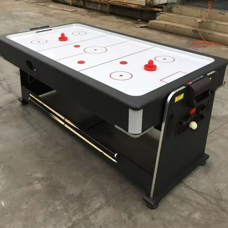 Cheap  4 in 1 Multi Game Billiard     Indoor Sports 6ft with Pool / PingPong / Air Hockey / Dining Top