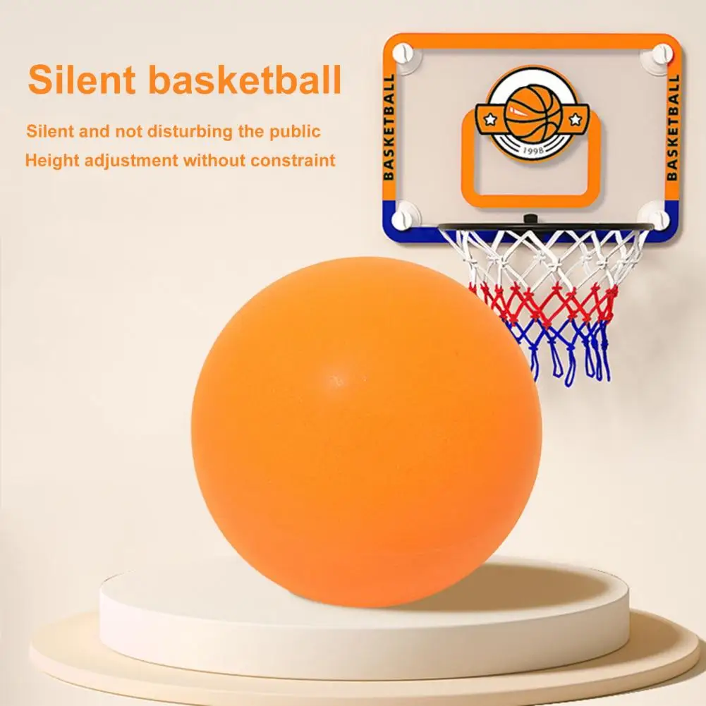 Diameter 24/22/18cm Silent High Density Foam Sports Ball Indoor Mute Basketball Soft Elastic Ball Children Sports Toy Games