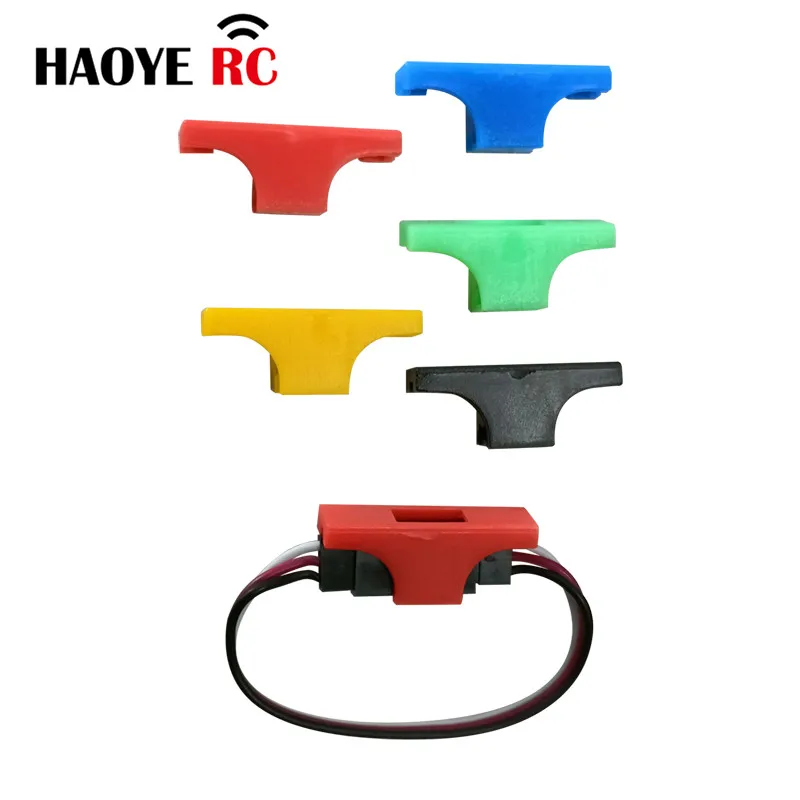 Haoye 10 pcs esc Servo y Draht Verlängerung draht fester Clip Anti-Lockerung futter grün schwarz gelb blau rot Farbe für RC Zubehör