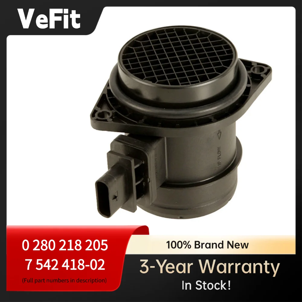 

Mass Air Flow Sensor MAF 0280218205 13627542418 for MINI Cooper R55 R56 R57 Cooper S N14 N18 Engine