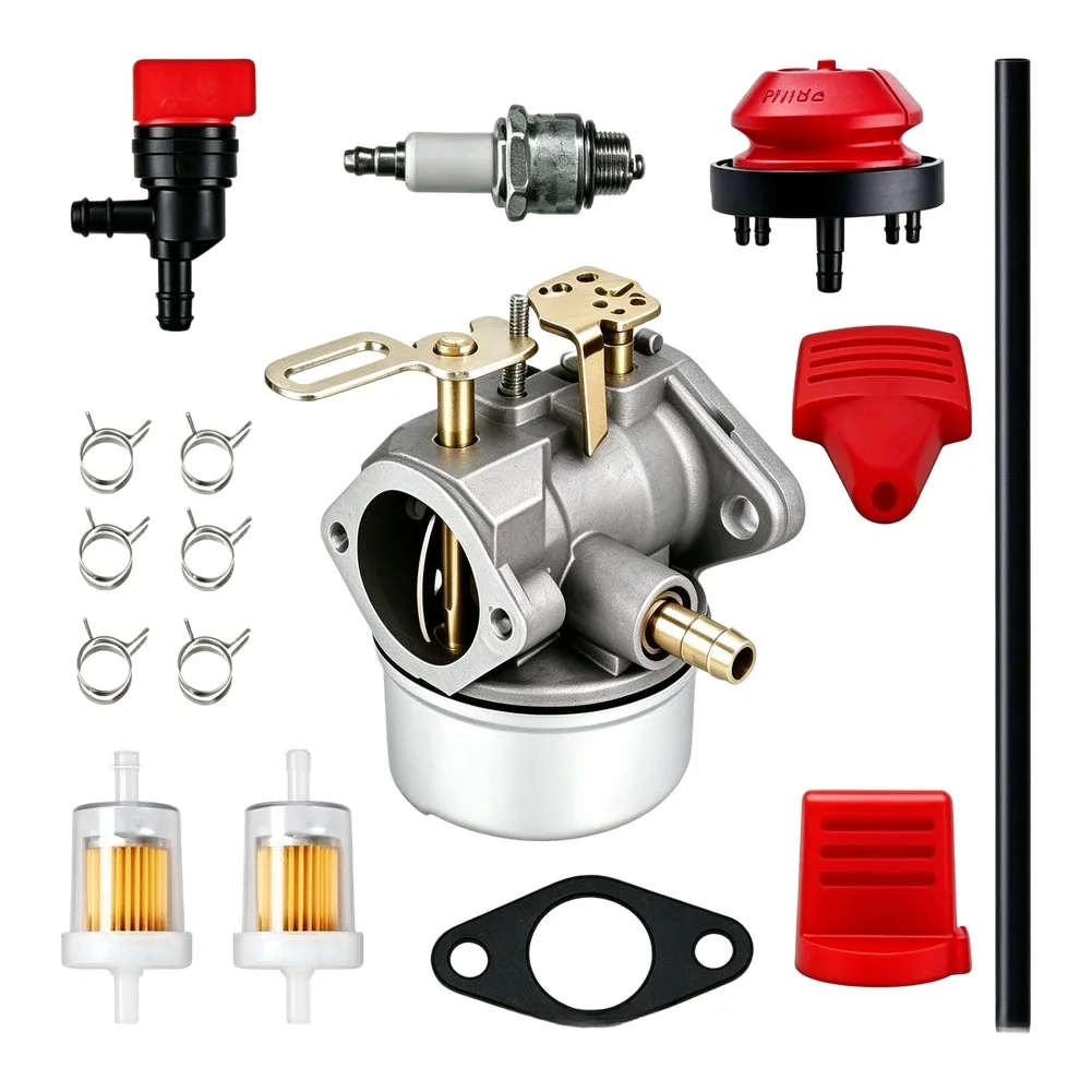 Carburetor 640052 for For tecumseh HMSK80 HMSK85 HMSK90 HMSK100 8HP 9HP 10HP Engine Aluminum Alloy Direct Swap Kit