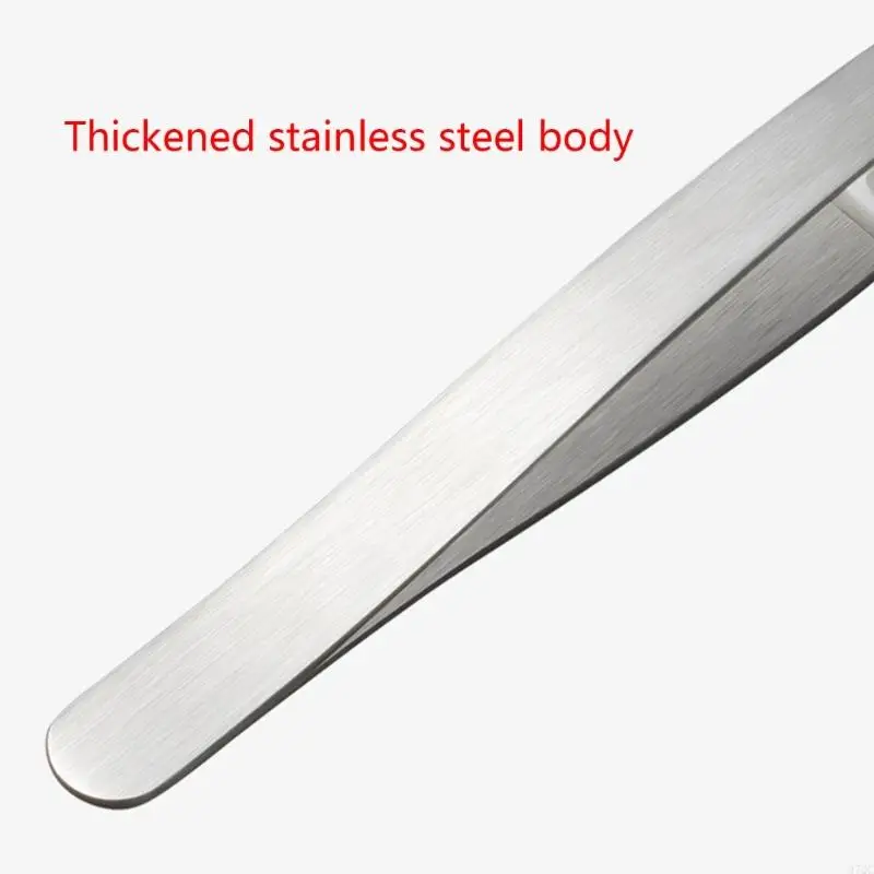 97QC عالي الدقة معزول غير مغناطيسي ملاقط الصلب-قبضة الصلب المقاوم المقاوم المقاوم المقاوم للصدأ غير المغناطيسي المستقيم