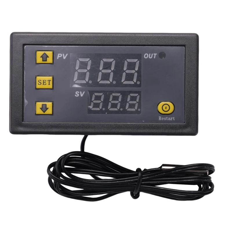 New W3230 Probe Line 20A Digital Temperature Control LED Display Thermostat Heat/Cooling Control Instrument