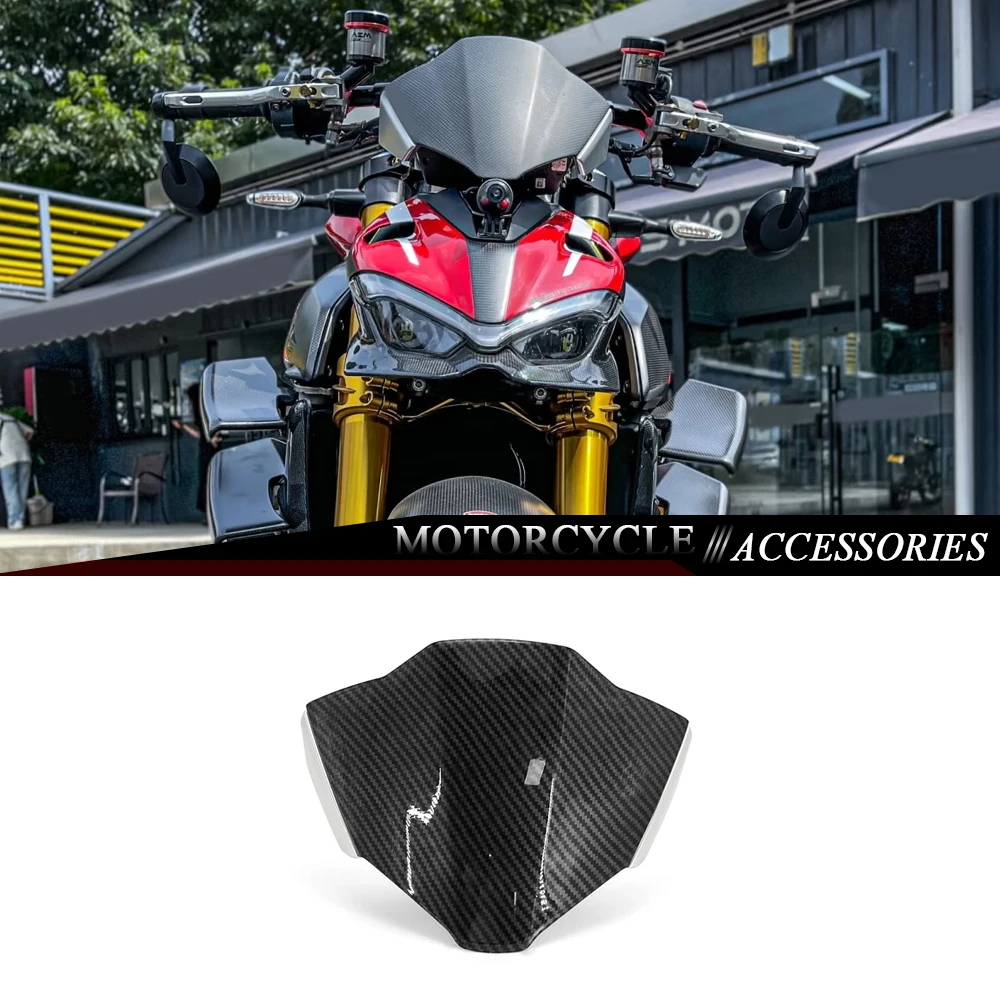 

Подходит для Ducati STREETFIGHTER V2 V4 V4S V4 S 2020- Новый ветрозащитный экран для мотоцикла, аксессуары для защиты от ветра.