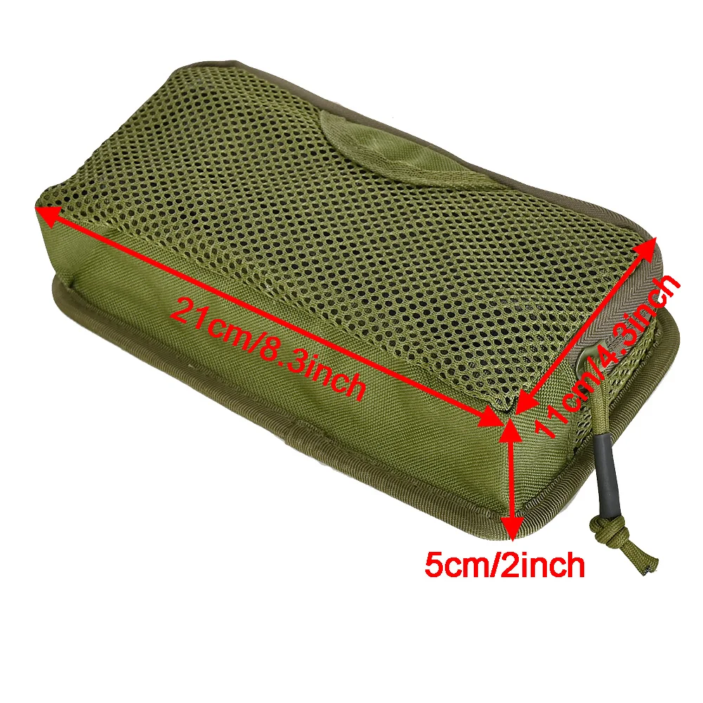 Mochila painel modular organizador malha bolsa inserção utilitário compacto admin bolso chave titular gancho prendedor saco de grade translúcida