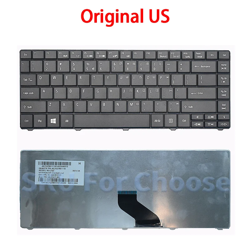 الولايات المتحدة استبدال لوحة المفاتيح ل أسباير EC-471 EC-471G E1-471 E1-471G E1-421 E1-421G E1-431 E1-431G E1-451 E1-451G #2