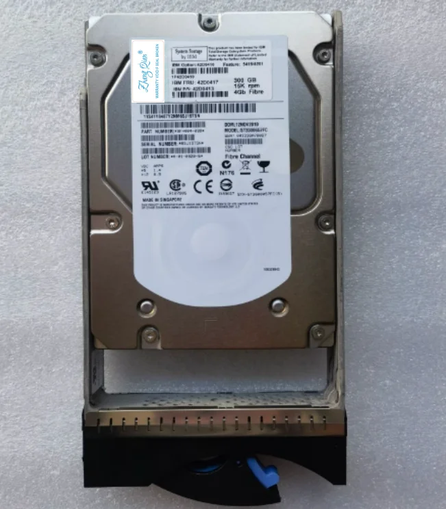 

For IBM 5415 42D0410 42D0417 3.5 300G 15K 4G FC hard drive DS4700 / 4800 300GB