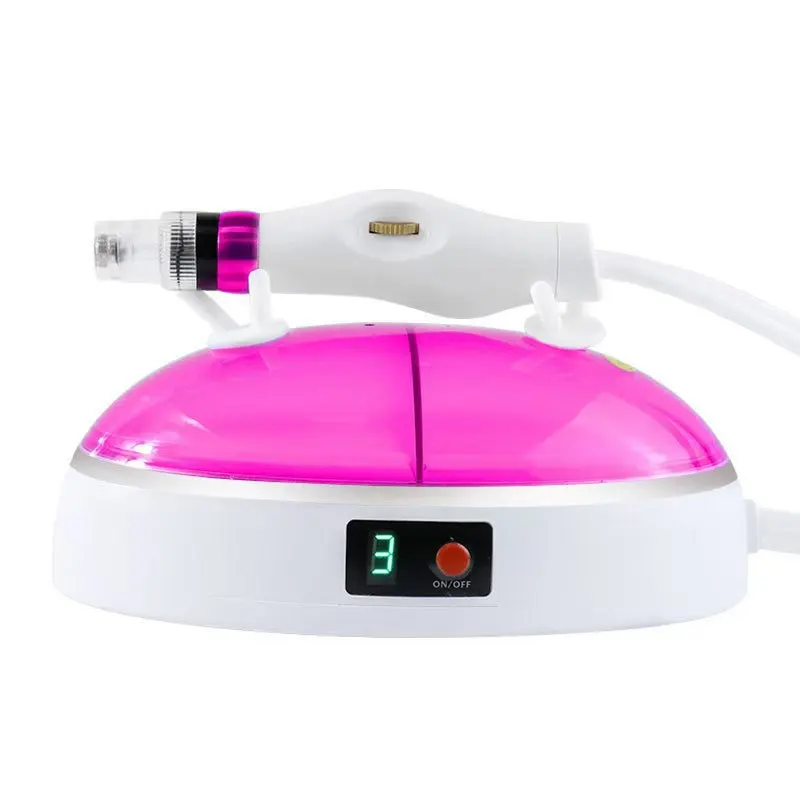 جهاز تجميل جديد ABS الأكسجين الكهربائي المياه فقاعة صغيرة الوجه الوجه المسام التطهير رئيس ABS فراغ كهربائي سطح المكتب