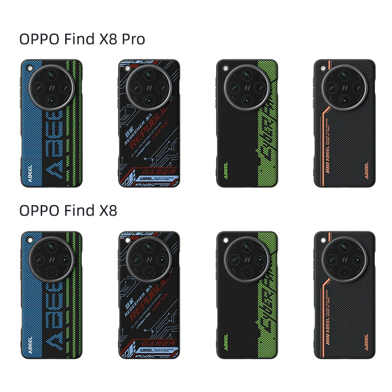 

For OPPO Find X8 Pro Case Magsafe Magnetic Wireless Charging Business Game Texture Camera Circle Mobile Phone Case