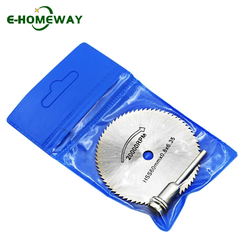 

1pc 22-60mm 6.35mm Hole Dia Cutting Disc Dremel Rotary Tool Circular Saw Blades Cutting Tools For Metal and Woodworking Cut Off