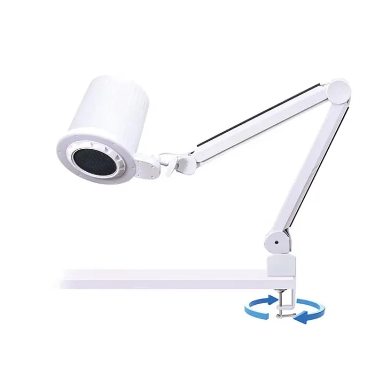 

STLF2025J AT-NDC-025 Professional Salon Overhead Manicure Pedicure Nail Dust Collector Extractor Nail Vacuum Cleaner with Led La