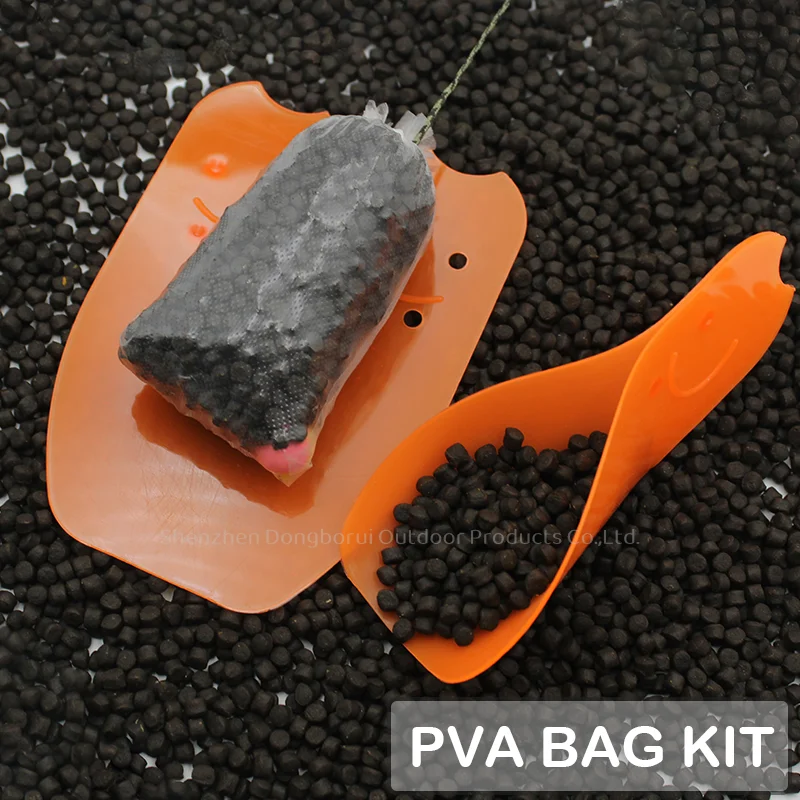 Carp Fishing Accessories Kit PVA Bag Kit Bait Spoon For Carp Hair Rig Tool Carp Coarse Method Feeder Fishing Tackle
