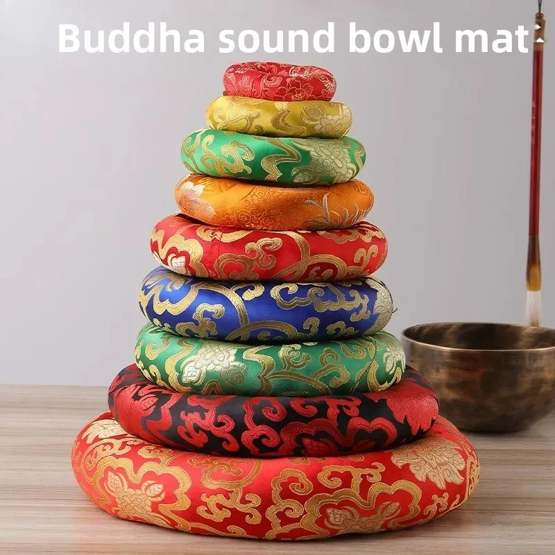 ring cloth pad Buddha soundad Buddha sound bowl practice copper oupad protection