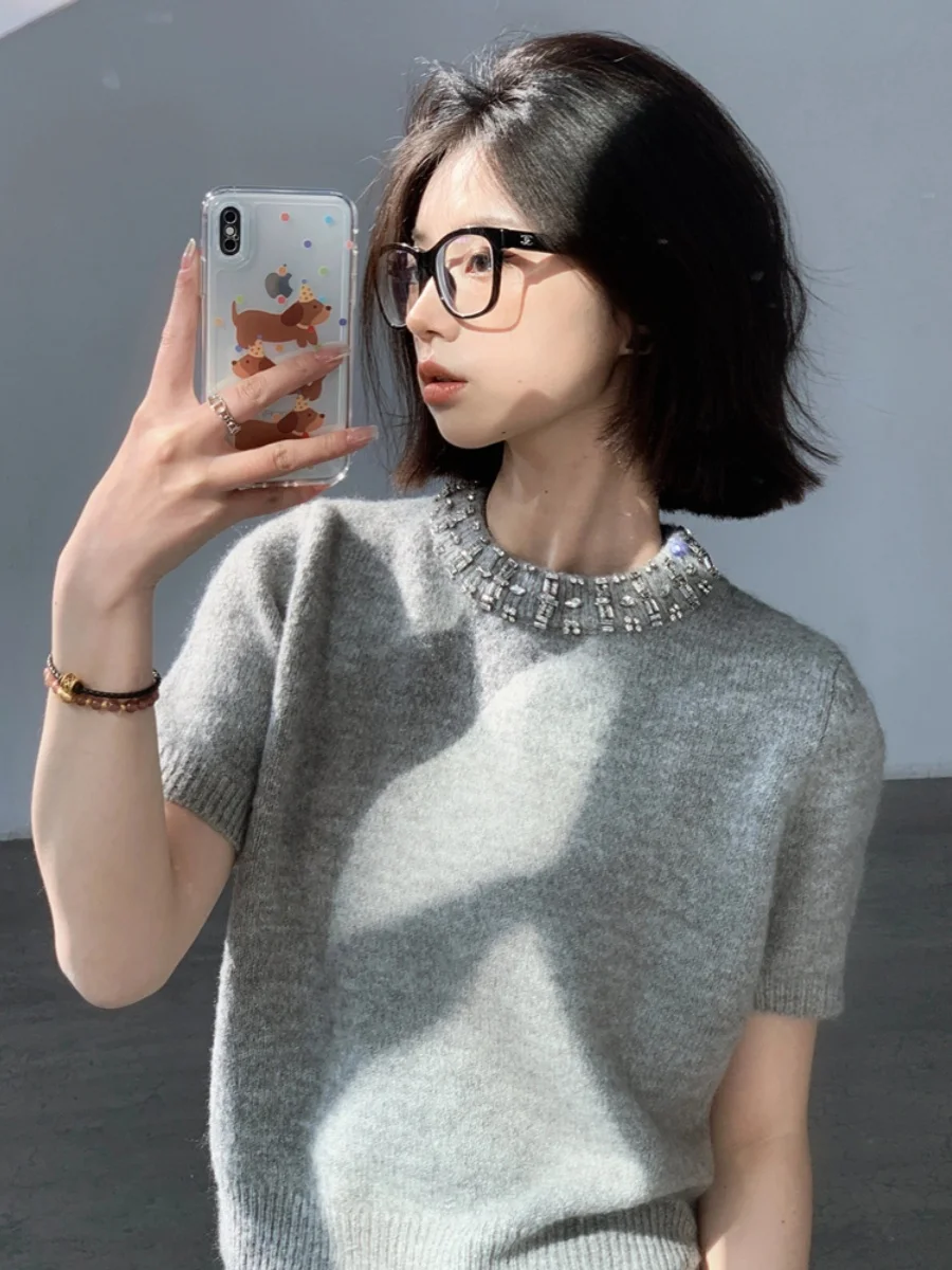 Sweaters Jumpers Pullovers Womens Women Knitted Suit Autumn Clothing Woman Business Look Concert Festival Daily Alternative Rock view 6