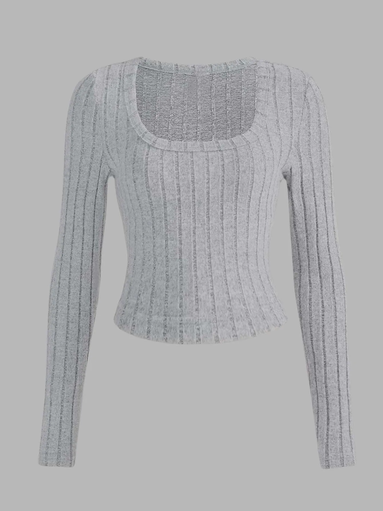 Een nieuwe set driedelige dames-T-shirts met lange mouwen die modieus, veelzijdig en warm zijn voor dames