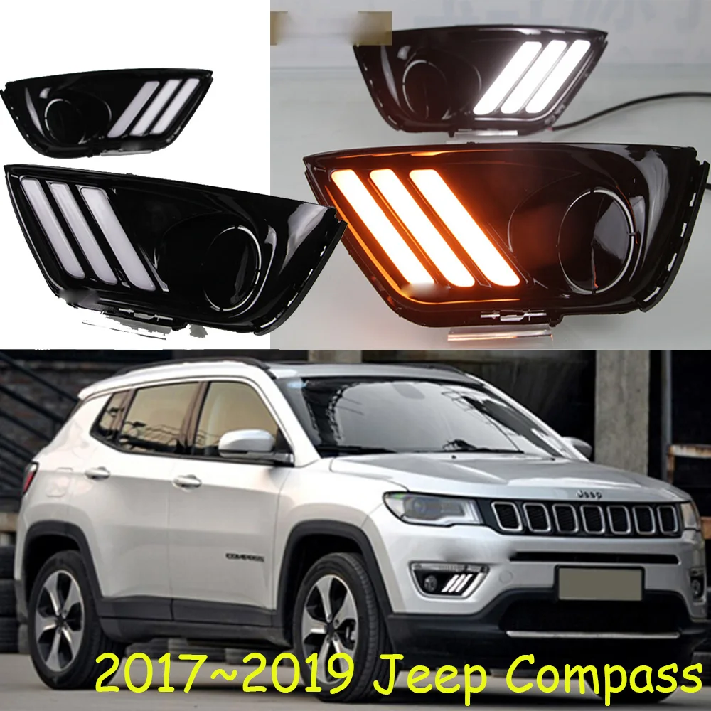 Compass daytime light,2017~2019,Free ship!LED,Compass fog light,2ps/set,Compass headlight