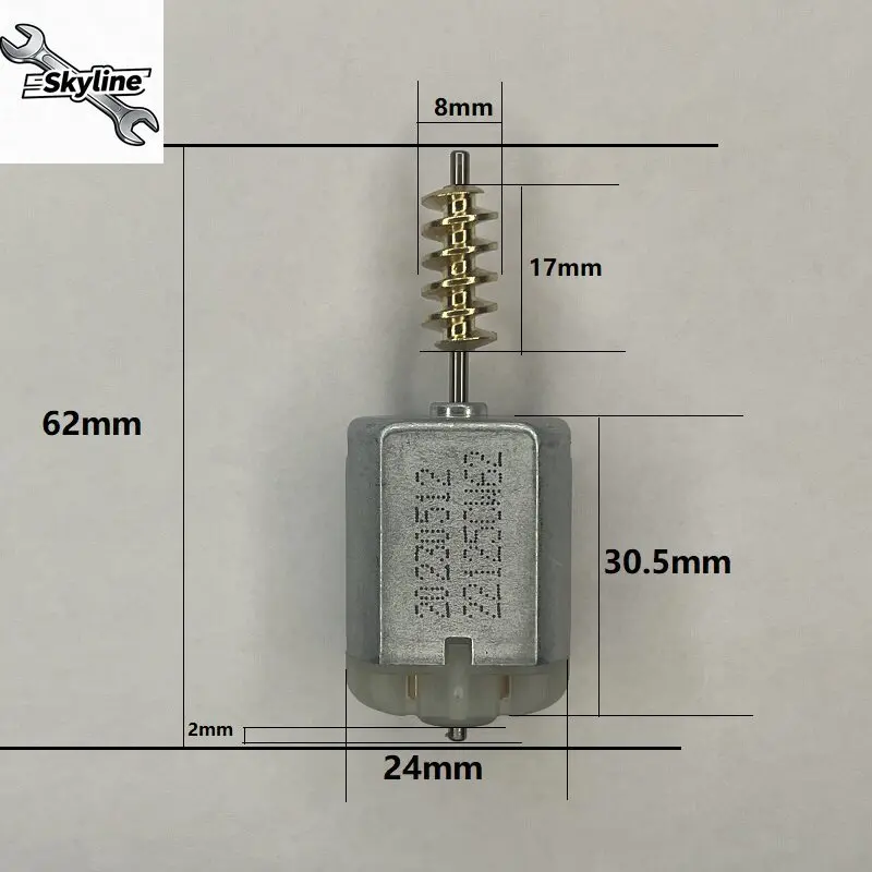 Suitable for Tesla Model S tailgate self-priming lock motor trunk lock suction motor