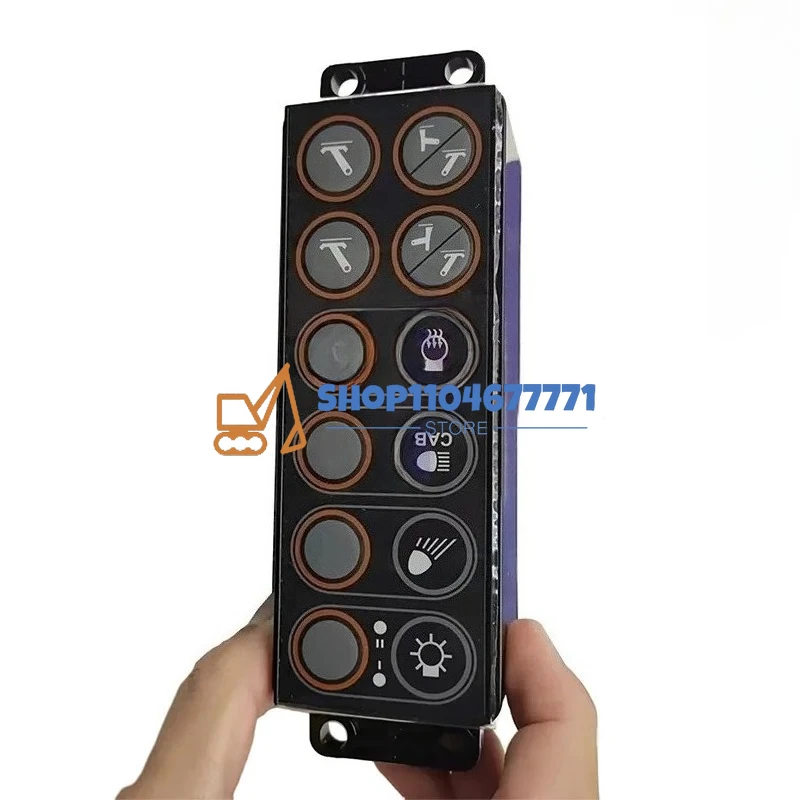 R140W-9 R170W-9 R210W-9 New Membrane Switch Ass'y for Excavator Modern Parts 21Q4-22181 21Q422181