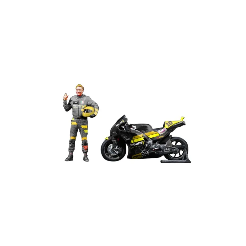 

1:64 Ducati MOTOGP Race No. 10 Latte Doll Set Resin Model