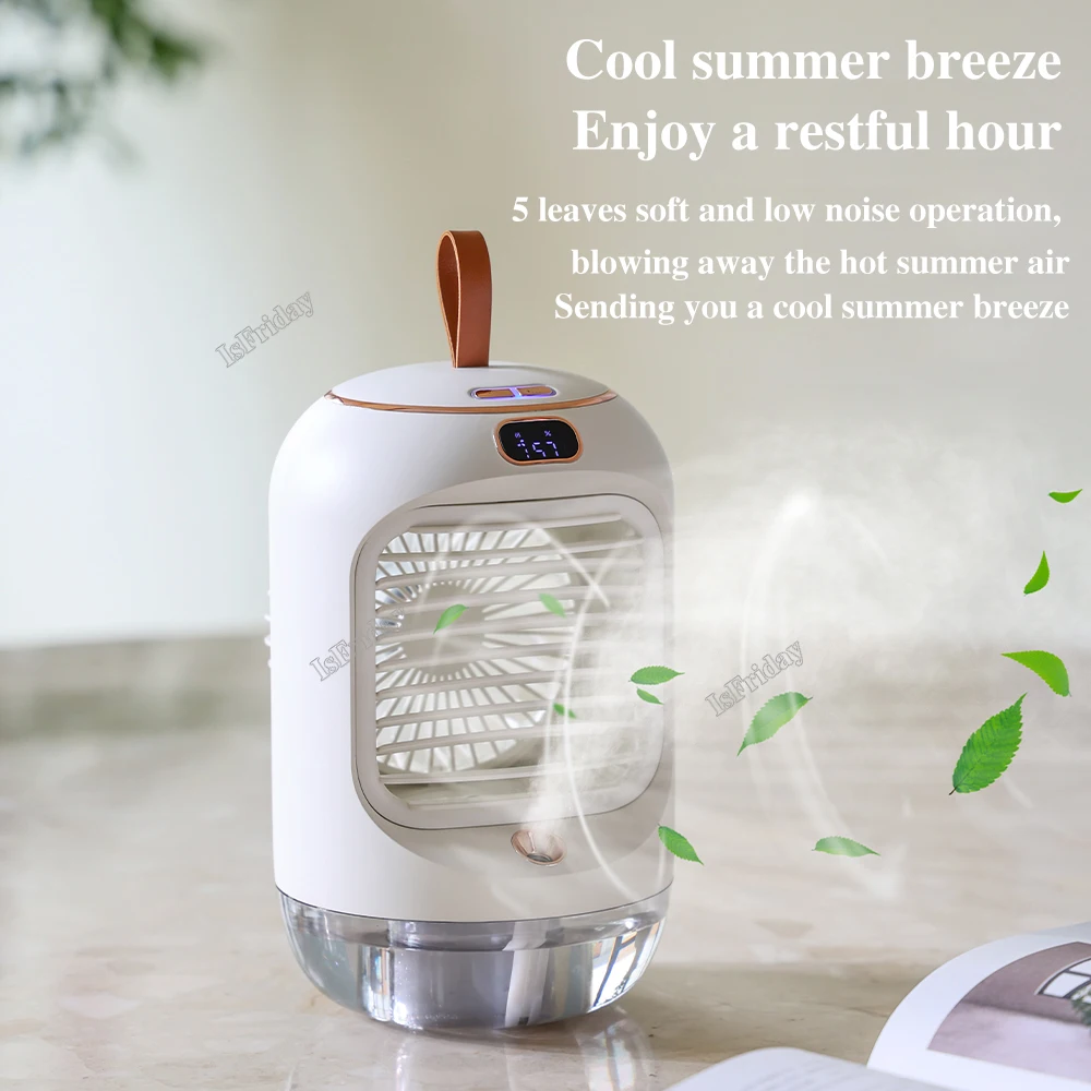 

Fan Camping Portable Rechargeable Fans for Home Air Cooler Conditioner Mini USB Electric Rechargeble Conditioning Air Cooler