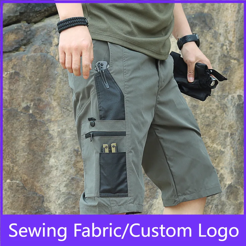 

Shorts Men Urban Military Waterproof Cargo Tactical Shorts Male Outdoor Camo Breathable Quick Dry Pants Summer Casual Shorts
