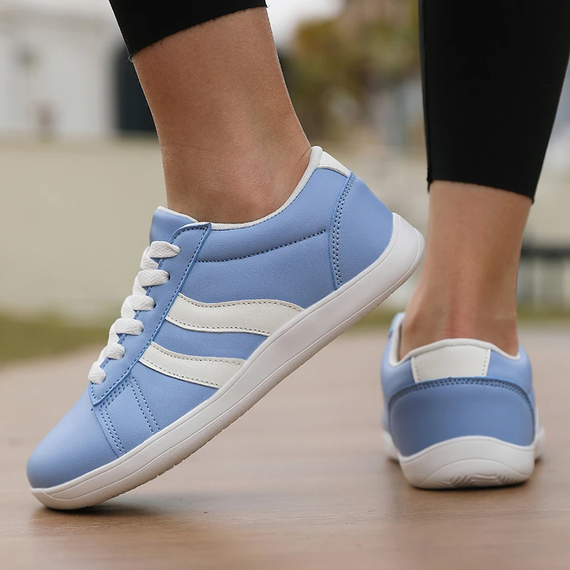 Unisex-Barfußschuhe, schwarz, leicht, weiche flache Sohle, lässige Sneaker, dünne Sohle, zum Joggen, Gehen, für die Schule, Komfortschuhe – Detail 9