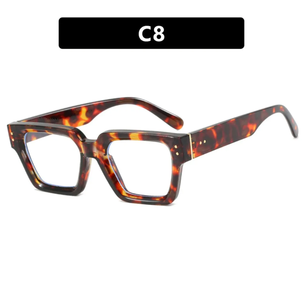 

Солнцезащитные очки неправильной квадратной оправы UV400, разноцветные линзы с рисовыми гвоздями, оттенки для очков, легкие солнцезащитные очки UV400, уличные