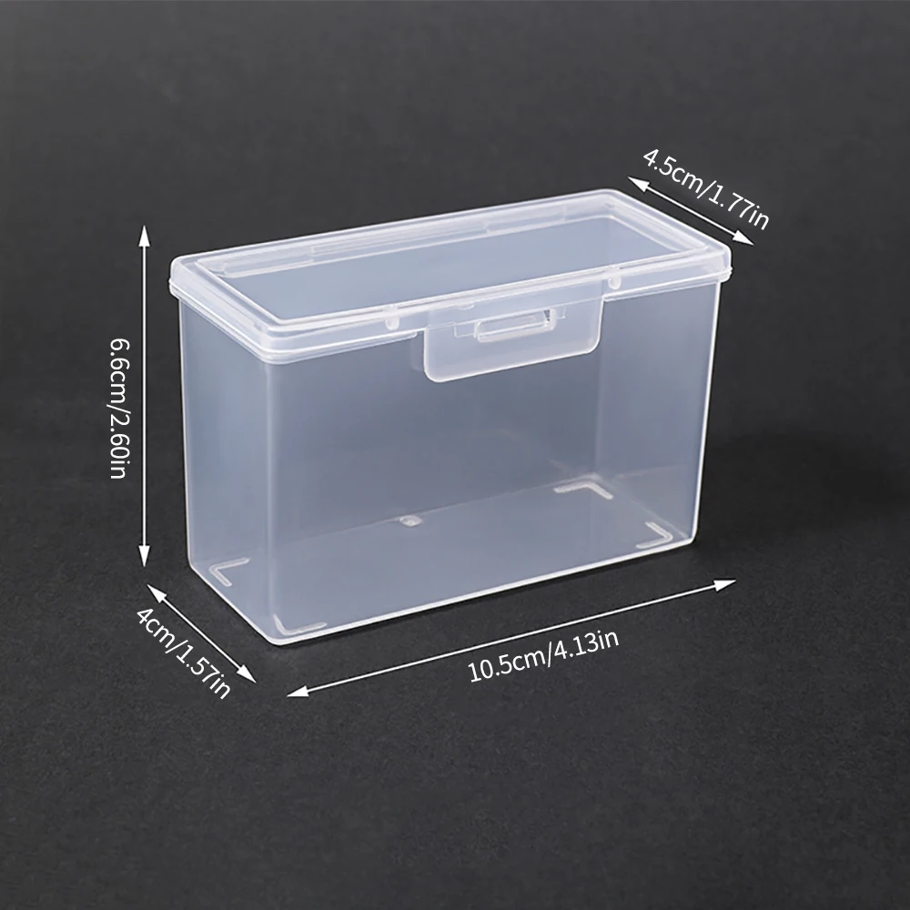 New Transparent Plastic Boxes Playing Cards Container PP Storage Case Packing Poker Game Card Box For Board Games Storage Case