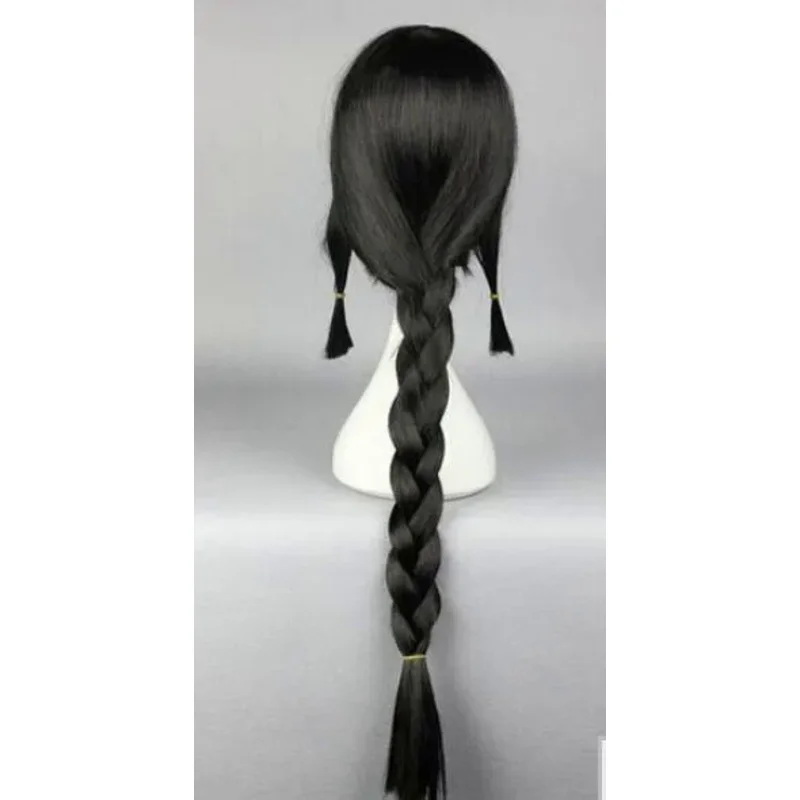 FREE SHIPPIN     Two Little Ponytail Classical Bla Cute Fate Bangs Akatsuki Cosplay Wig