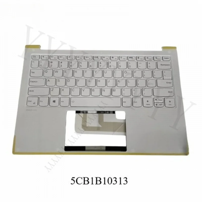 

Y+New for lenovo Yoga Pro 13s ITL 2021 palmrest BT keyboard white US 5CB1B10313