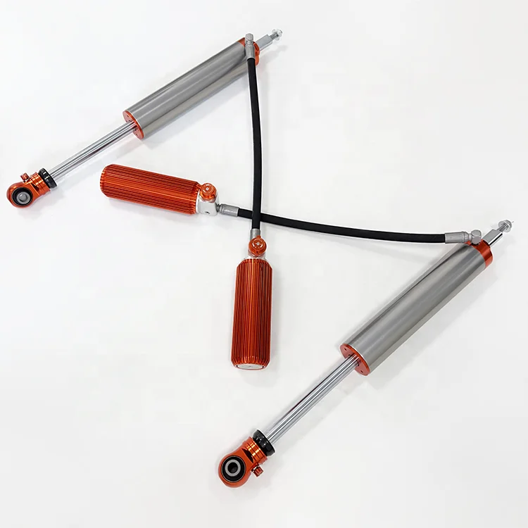 Off-Road Nitrogen Suspension Kits for    Patrol Y62 Double Hose 3'' Lift Shock Absorbers for Front Rear Position