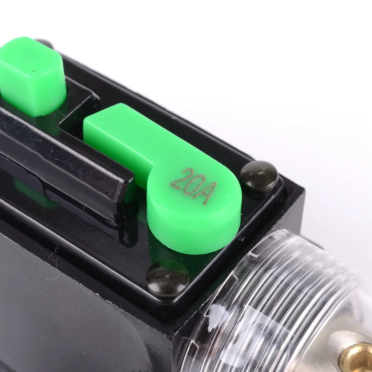 

20A сбрасываемый выключатель 12 В/24 В/32 В для автомобиля на колесах, лодки, авто, 4 калибра, провод, золотой автомобильный автоматический выключатель с покрытием, защита безопасности