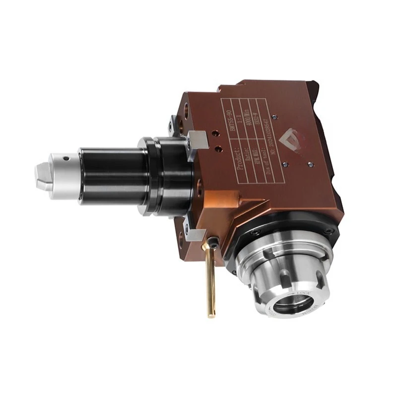 45-90-ER25/W power head 90 degree seat fixed turning and milling composite integrated numerical control tower crane lathe