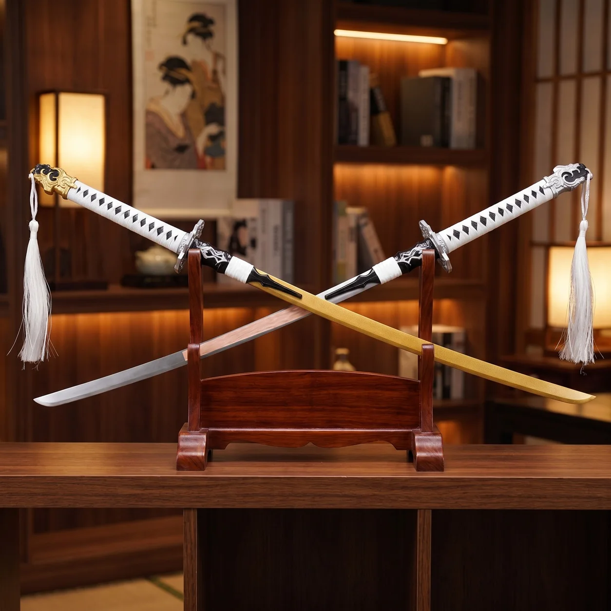 47 Inch NieR Automata YoRHa 2B 9S Katana Sword Safe Blunt Edge Cosplay Prop Display Sabre Blade Anime Collection Decor Gift