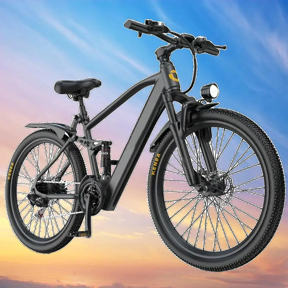 

Electric Motorcycles Mountain Bike For Adults With 360Wh Removable Battery, 30Miles 19MPH 500W Motor, 26" 24" Tires