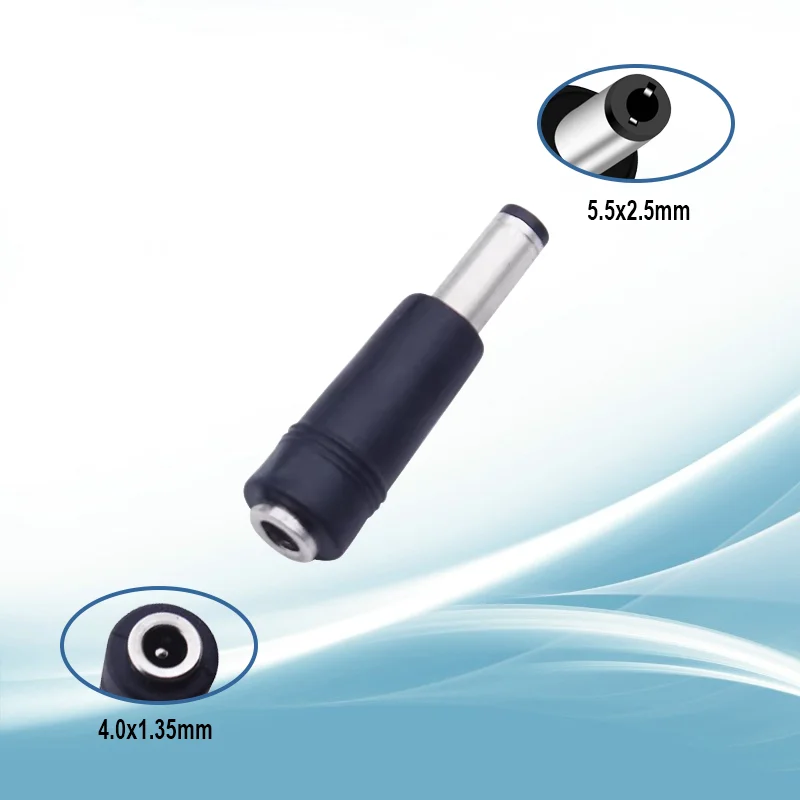 Laptop Power DC Plug 4.0x1.35mm to 5.5x2.5mm / 6.0x3.7mm to 4.5x3.0mm / 5.5x2.5mm to 4.0x1.35mm / 5.5x2.5 to 4.5x3.0mm Connector